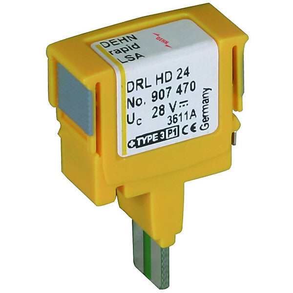DEHN ÜS-Ableiter DEHNrapid LSA Schutzstecker DRL HD 24